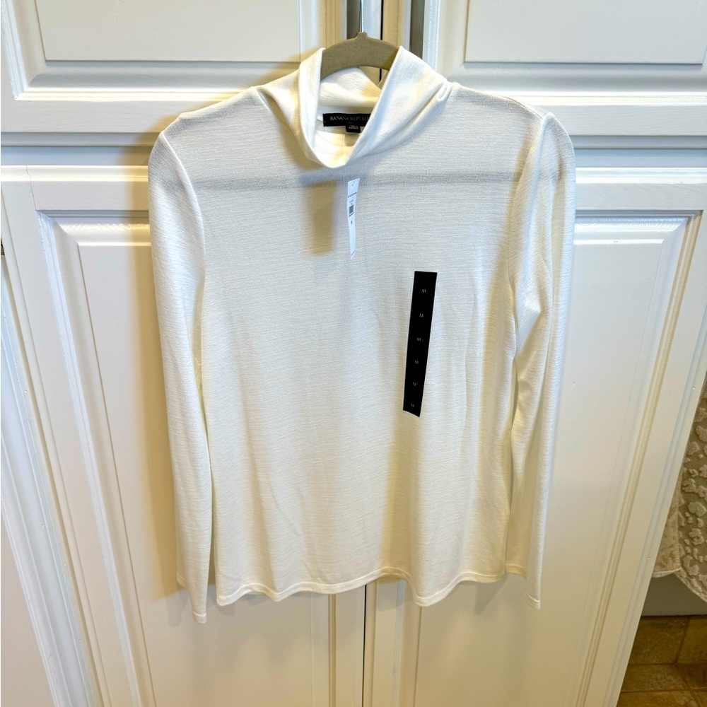 Banana Republic light turtleneck